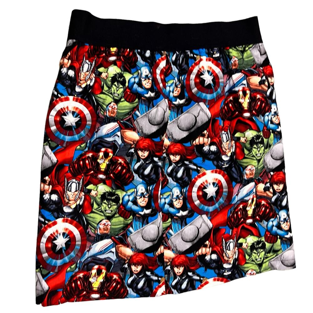 Custom Made Avengers Mini Skirt Size M